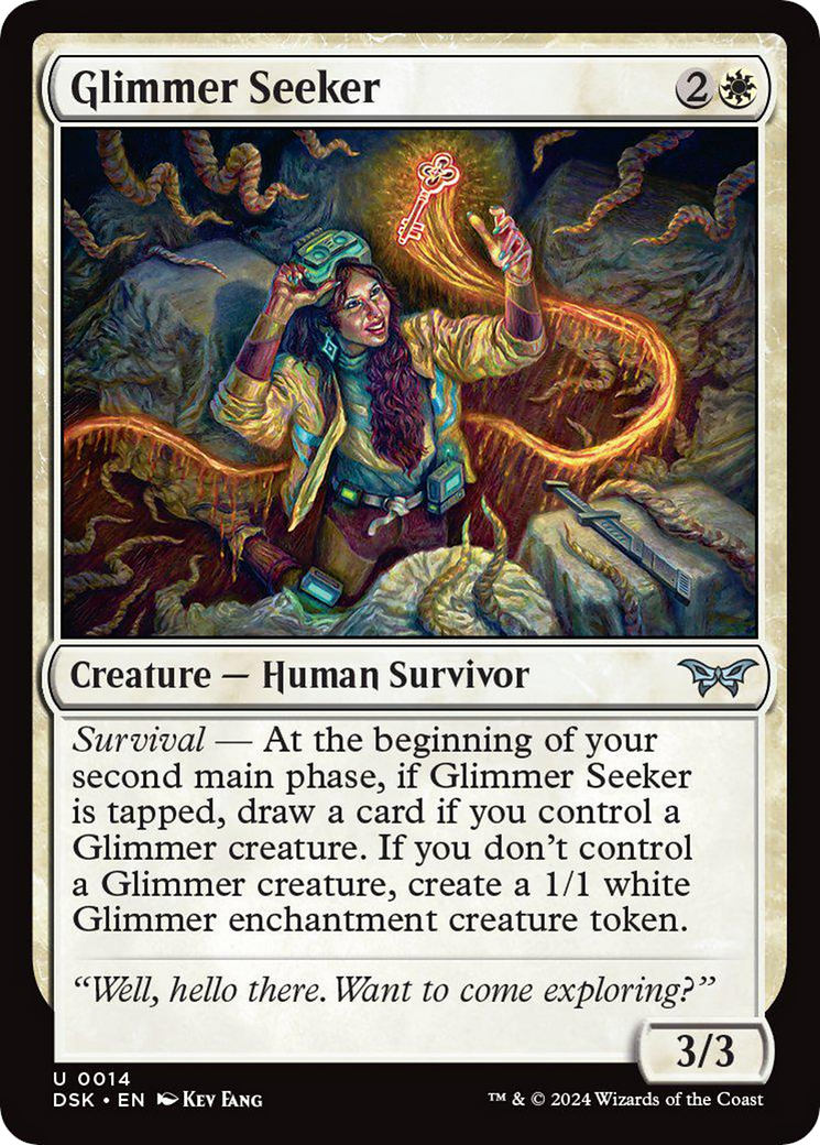 Glimmer Seeker [Duskmourn: House of Horror] MTG Single Magic: The Gathering | Red Claw Gaming