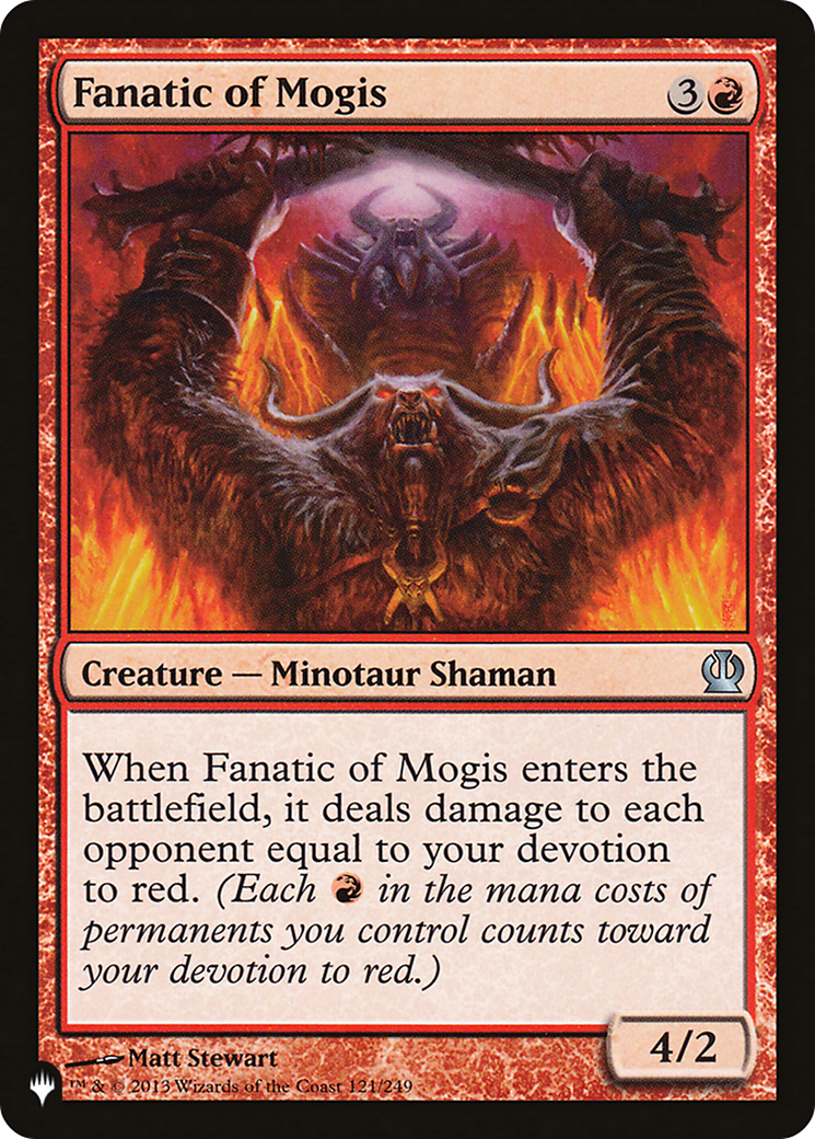 Fanatic of Mogis [The List Reprints] MTG Single Magic: The Gathering    | Red Claw Gaming