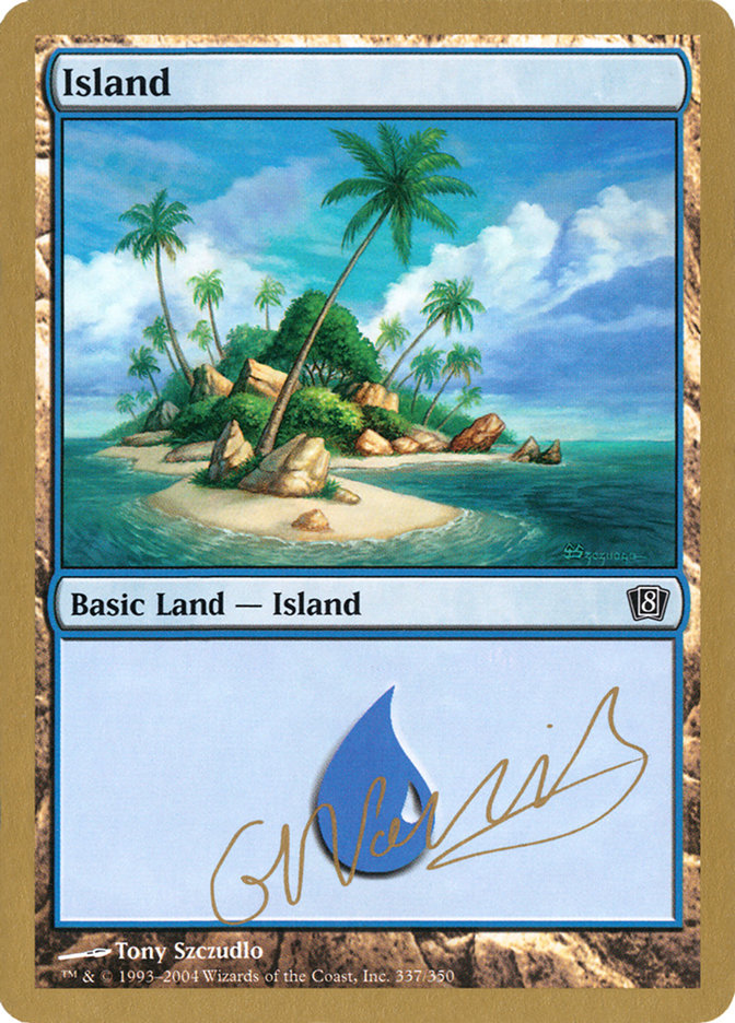 Island (gn337) (Gabriel Nassif) [World Championship Decks 2004] MTG Single Magic: The Gathering    | Red Claw Gaming