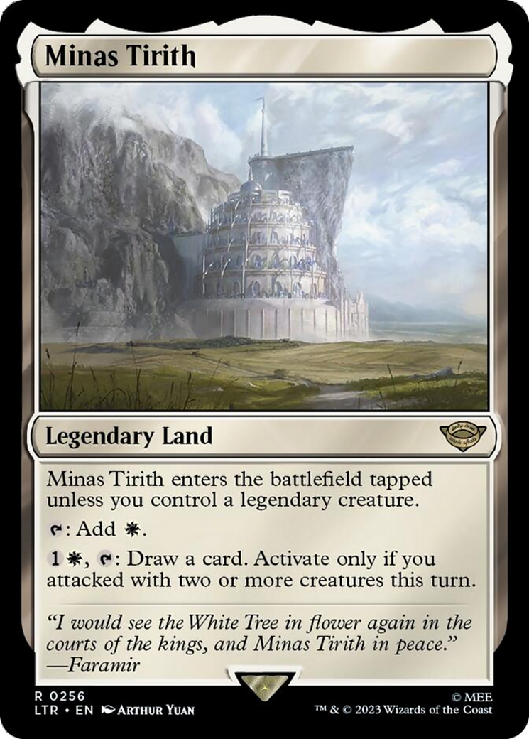 Minas Tirith [The Lord of the Rings: Tales of Middle-Earth] MTG Single Magic: The Gathering | Red Claw Gaming