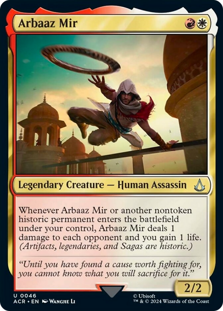 Arbaaz Mir [Assassin's Creed] MTG Single Magic: The Gathering    | Red Claw Gaming