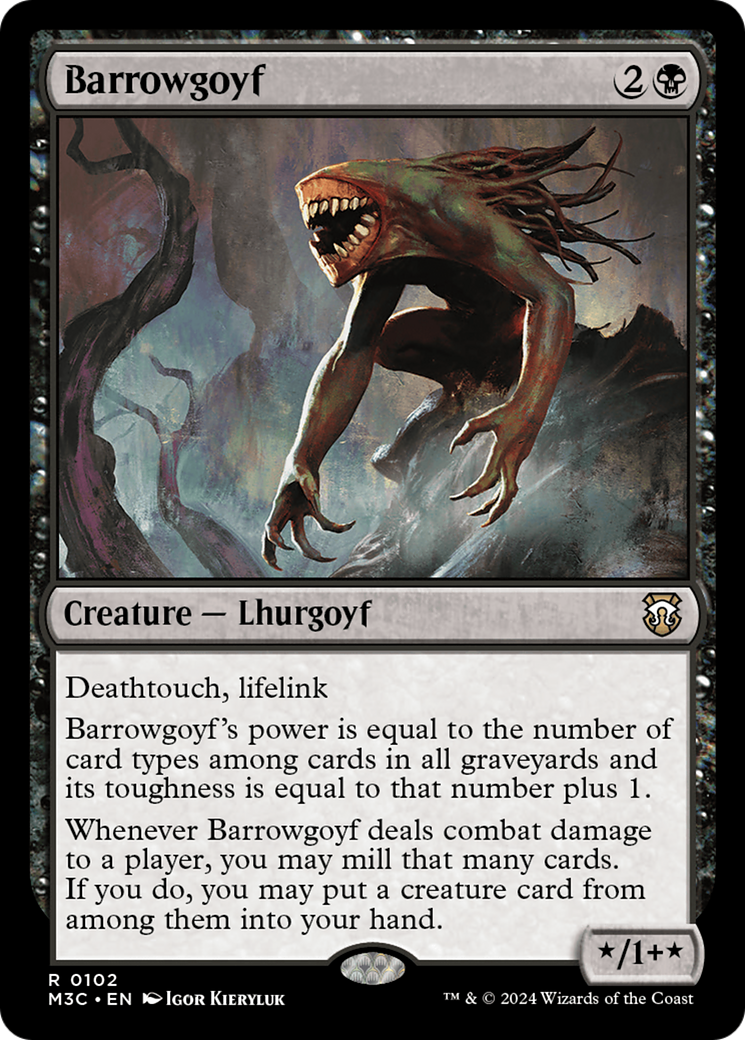 Barrowgoyf [Modern Horizons 3 Commander] MTG Single Magic: The Gathering    | Red Claw Gaming