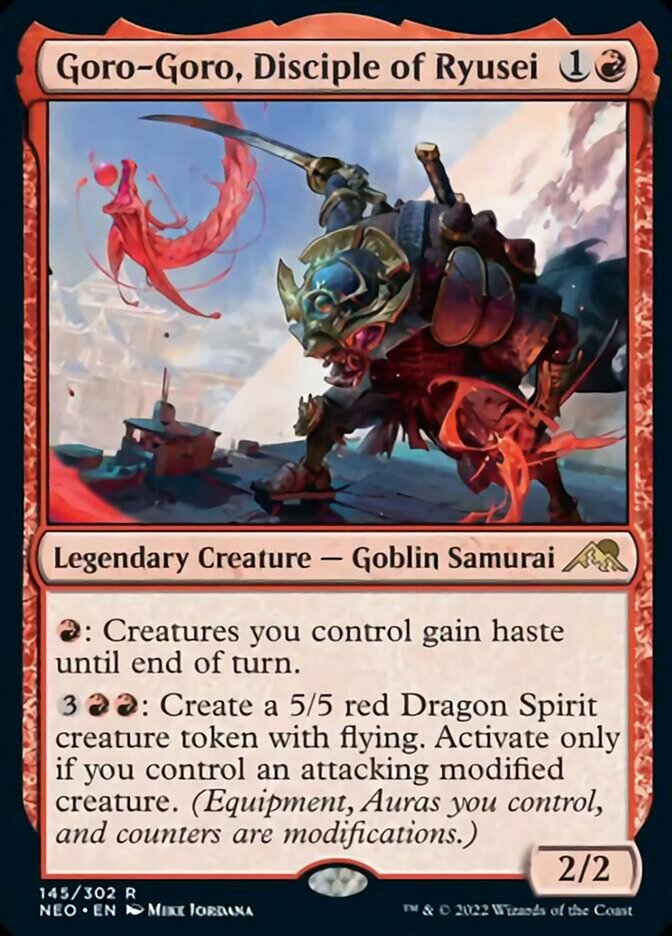 Goro-Goro, Disciple of Ryusei [Kamigawa: Neon Dynasty] MTG Single Magic: The Gathering    | Red Claw Gaming