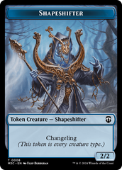 Dragon // Shapeshifter (0008) Double-Sided Token [Modern Horizons 3 Commander Tokens] MTG Single Magic: The Gathering    | Red Claw Gaming