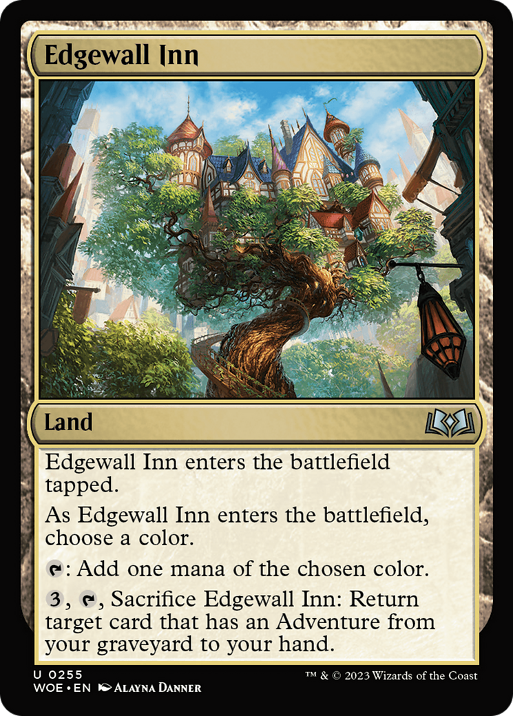 Edgewall Inn [Wilds of Eldraine] MTG Single Magic: The Gathering    | Red Claw Gaming