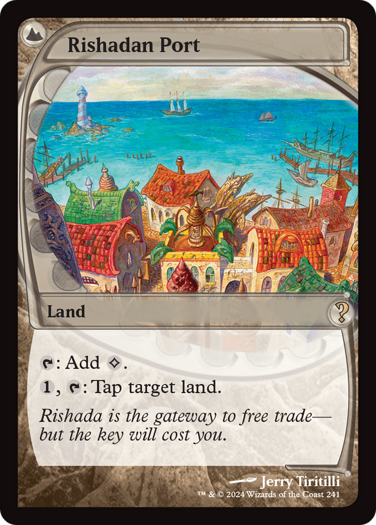 Rishadan Port (Future Sight) [Mystery Booster 2] MTG Single Magic: The Gathering    | Red Claw Gaming