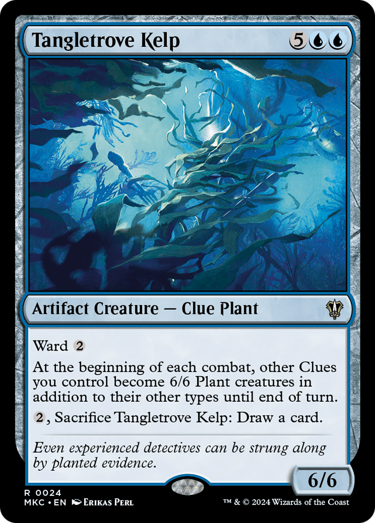 Tangletrove Kelp [Murders at Karlov Manor Commander] MTG Single Magic: The Gathering    | Red Claw Gaming