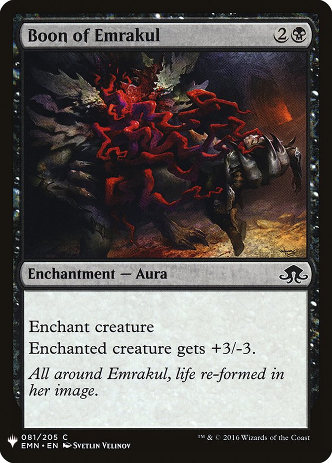 Boon of Emrakul [Mystery Booster] MTG Single Magic: The Gathering | Red Claw Gaming