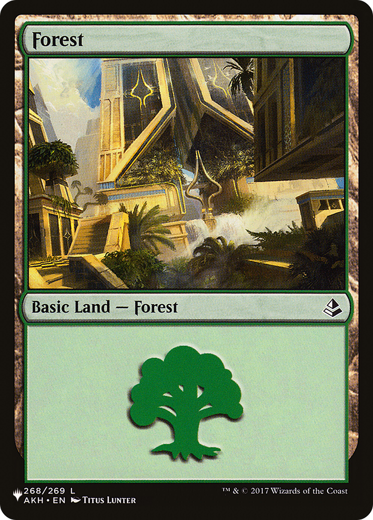 Forest (268) [Secret Lair: From Cute to Brute] MTG Single Magic: The Gathering    | Red Claw Gaming