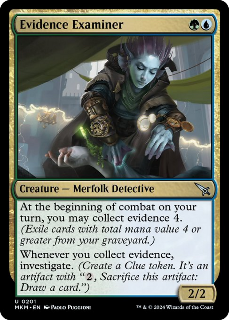 Evidence Examiner [Murders at Karlov Manor] MTG Single Magic: The Gathering    | Red Claw Gaming