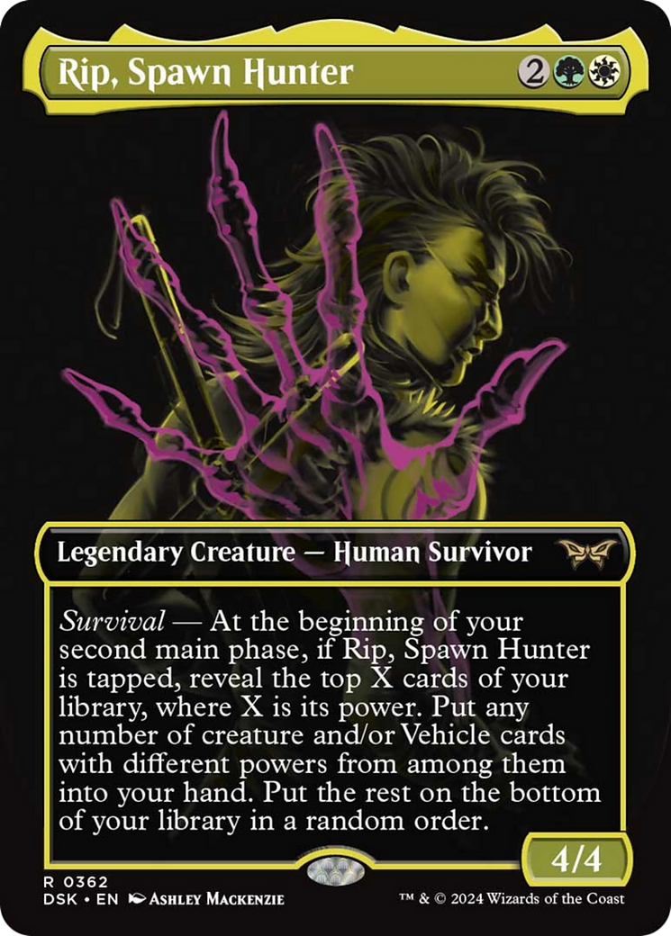 Rip, Spawn Hunter (Showcase) [Duskmourn: House of Horror] MTG Single Magic: The Gathering | Red Claw Gaming