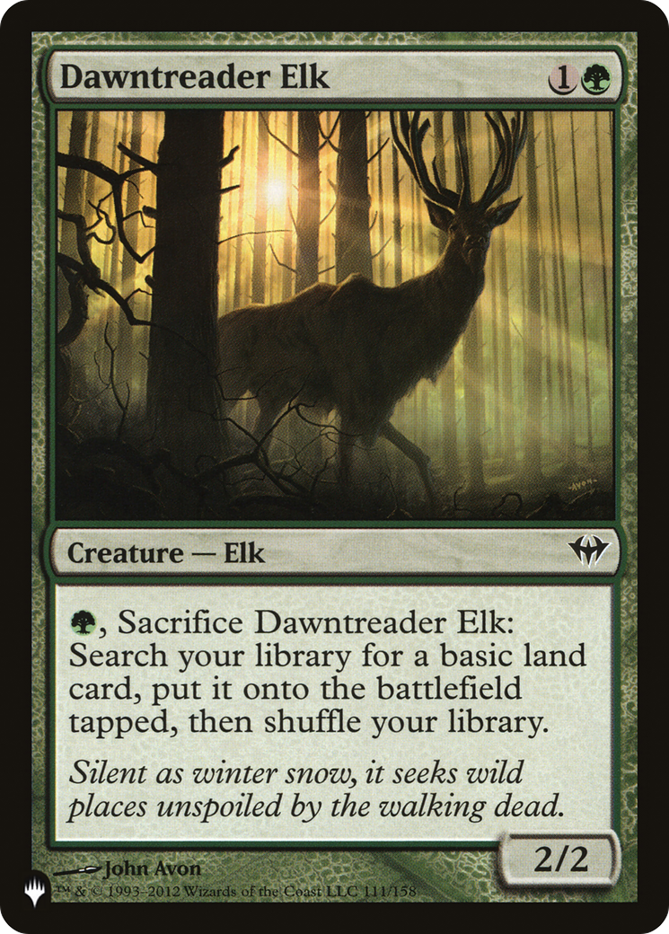 Dawntreader Elk [The List Reprints] MTG Single Magic: The Gathering    | Red Claw Gaming