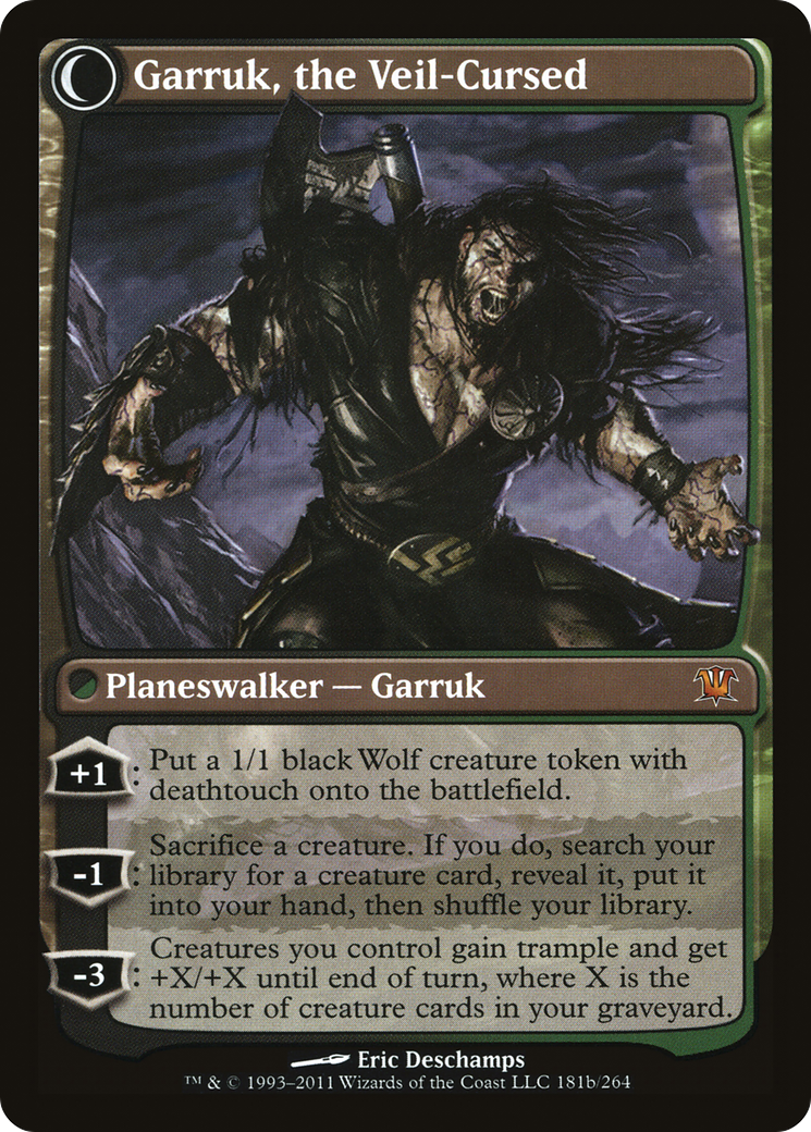 Garruk Relentless // Garruk, the Veil-Cursed [Secret Lair: From Cute to Brute] MTG Single Magic: The Gathering    | Red Claw Gaming