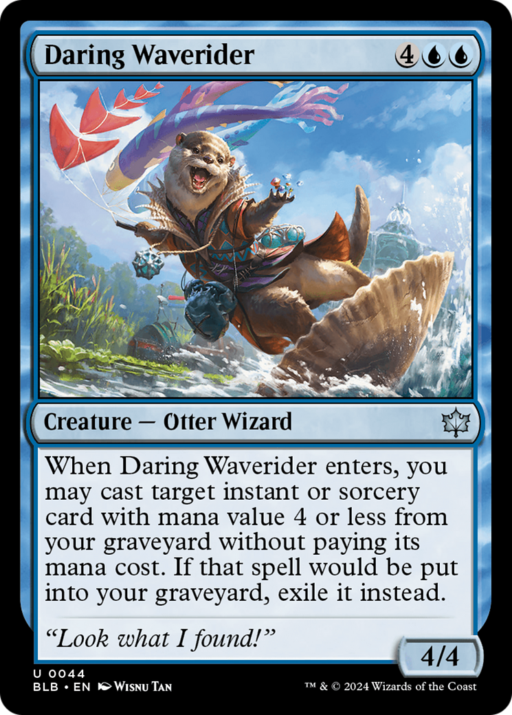 Daring Waverider [Bloomburrow] MTG Single Magic: The Gathering    | Red Claw Gaming