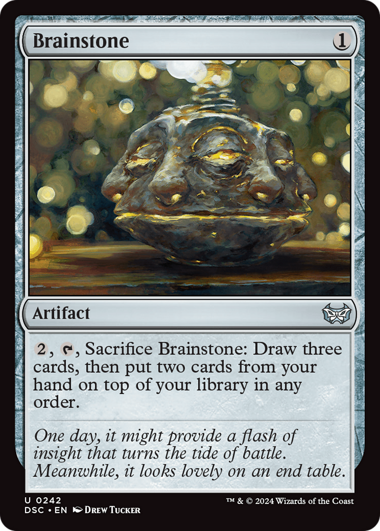 Brainstone [Duskmourn: House of Horror Commander] MTG Single Magic: The Gathering    | Red Claw Gaming