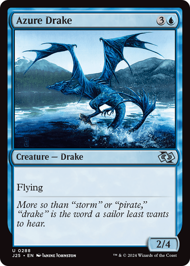 Azure Drake [Foundations Jumpstart] | Red Claw Gaming