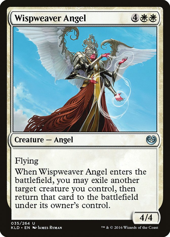 Wispweaver Angel [Kaladesh] MTG Single Magic: The Gathering | Red Claw Gaming