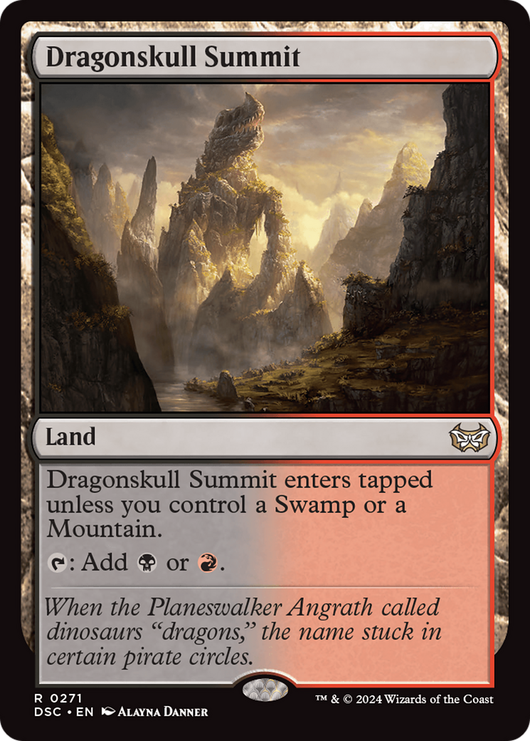 Dragonskull Summit [Duskmourn: House of Horror Commander] MTG Single Magic: The Gathering    | Red Claw Gaming