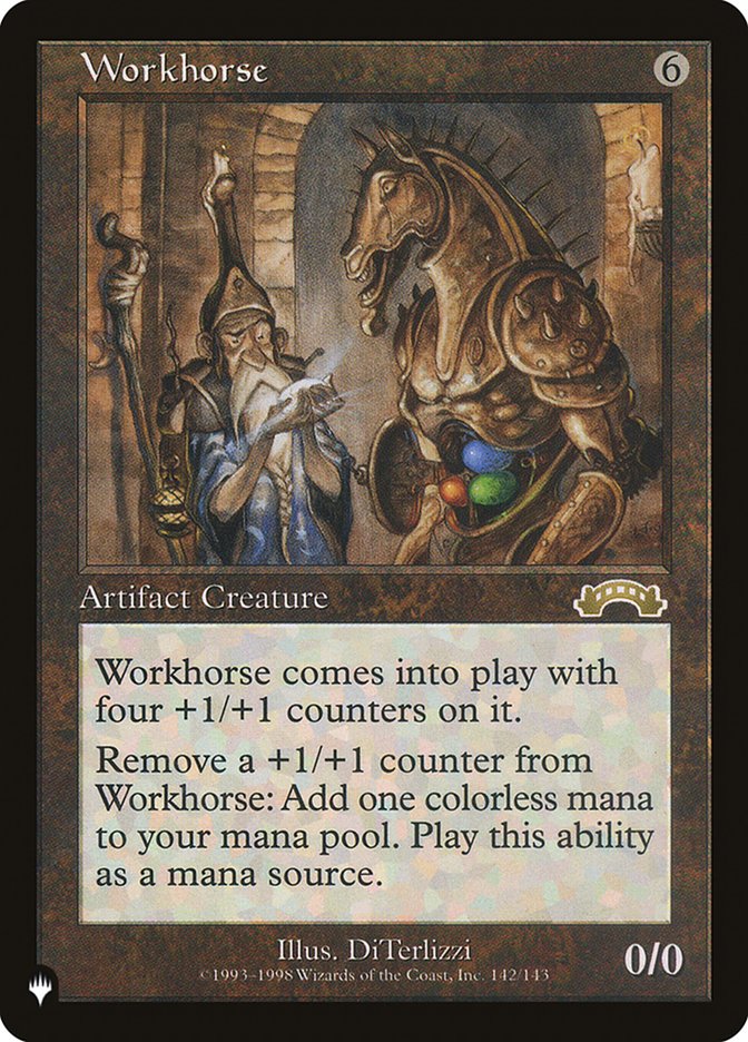 Workhorse [The List] MTG Single Magic: The Gathering    | Red Claw Gaming