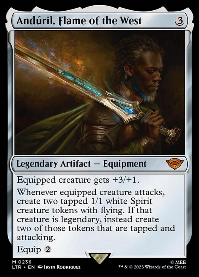 Anduril, Flame of the West [The Lord of the Rings: Tales of Middle-Earth] MTG Single Magic: The Gathering | Red Claw Gaming