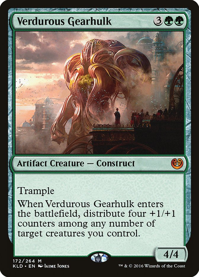 Verdurous Gearhulk [Kaladesh] MTG Single Magic: The Gathering | Red Claw Gaming