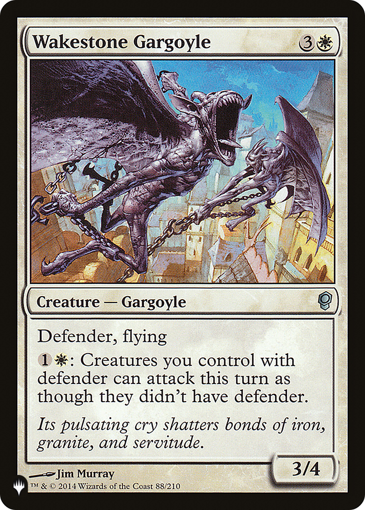 Wakestone Gargoyle [The List Reprints] MTG Single Magic: The Gathering    | Red Claw Gaming