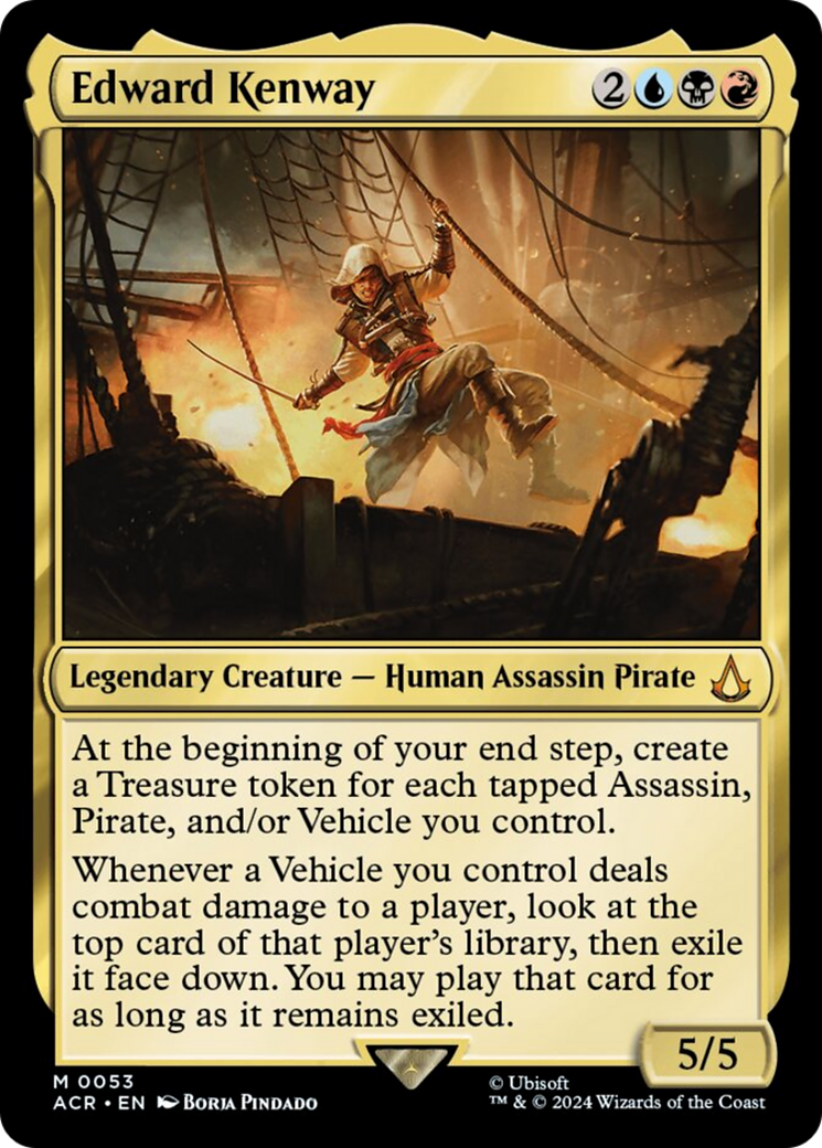 Edward Kenway [Assassin's Creed] MTG Single Magic: The Gathering    | Red Claw Gaming