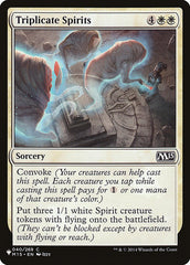 Triplicate Spirits [The List] MTG Single Magic: The Gathering    | Red Claw Gaming