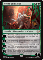 Wrenn and Seven [Duskmourn: House of Horror Commander] MTG Single Magic: The Gathering    | Red Claw Gaming