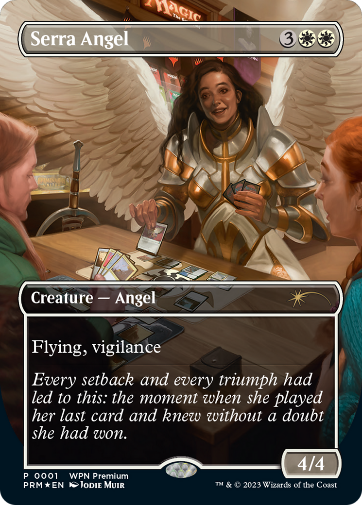 Serra Angel [Wizards Play Network 2024] MTG Single Magic: The Gathering    | Red Claw Gaming