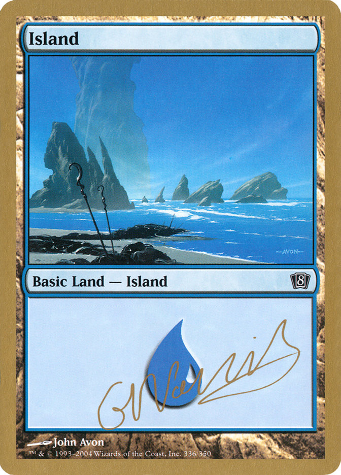 Island (gn336) (Gabriel Nassif) [World Championship Decks 2004] MTG Single Magic: The Gathering    | Red Claw Gaming