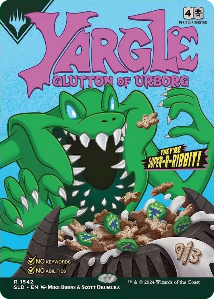 Yargle, Glutton of Urborg [Secret Lair Drop Series] MTG Single Magic: The Gathering | Red Claw Gaming