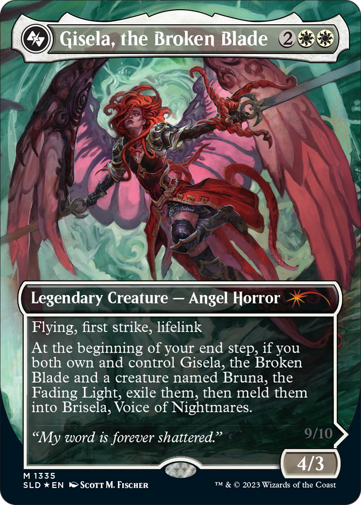 Gisela, the Broken Blade (Display Commander) [Secret Lair Drop Series] MTG Single Magic: The Gathering    | Red Claw Gaming