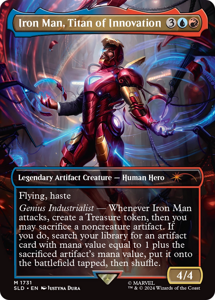 Iron Man, Titan of Innovation [Secret Lair Drop Series] MTG Single Magic: The Gathering    | Red Claw Gaming