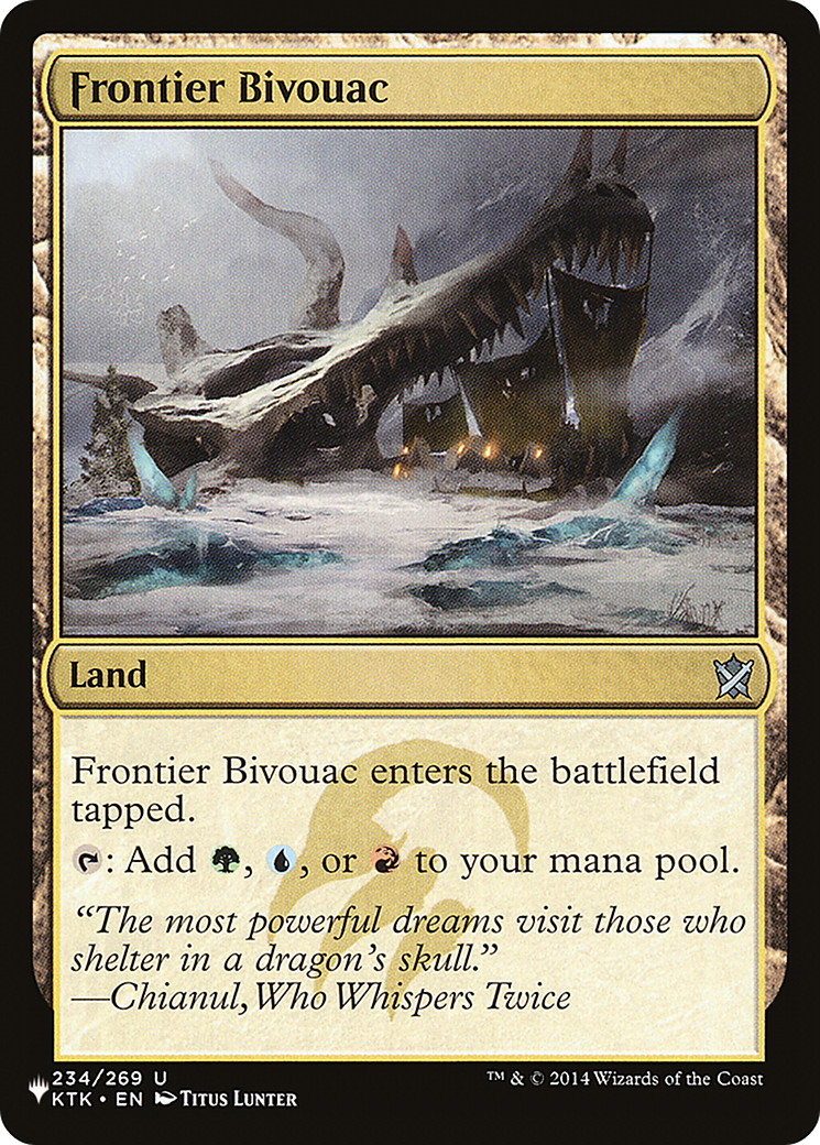 Frontier Bivouac [Secret Lair: From Cute to Brute] MTG Single Magic: The Gathering    | Red Claw Gaming