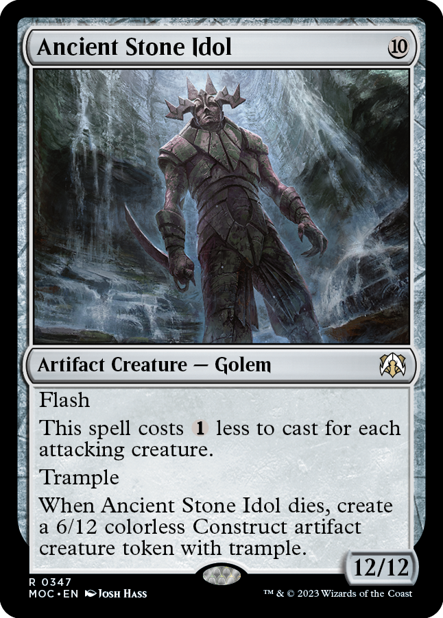 Ancient Stone Idol [March of the Machine Commander] MTG Single Magic: The Gathering | Red Claw Gaming