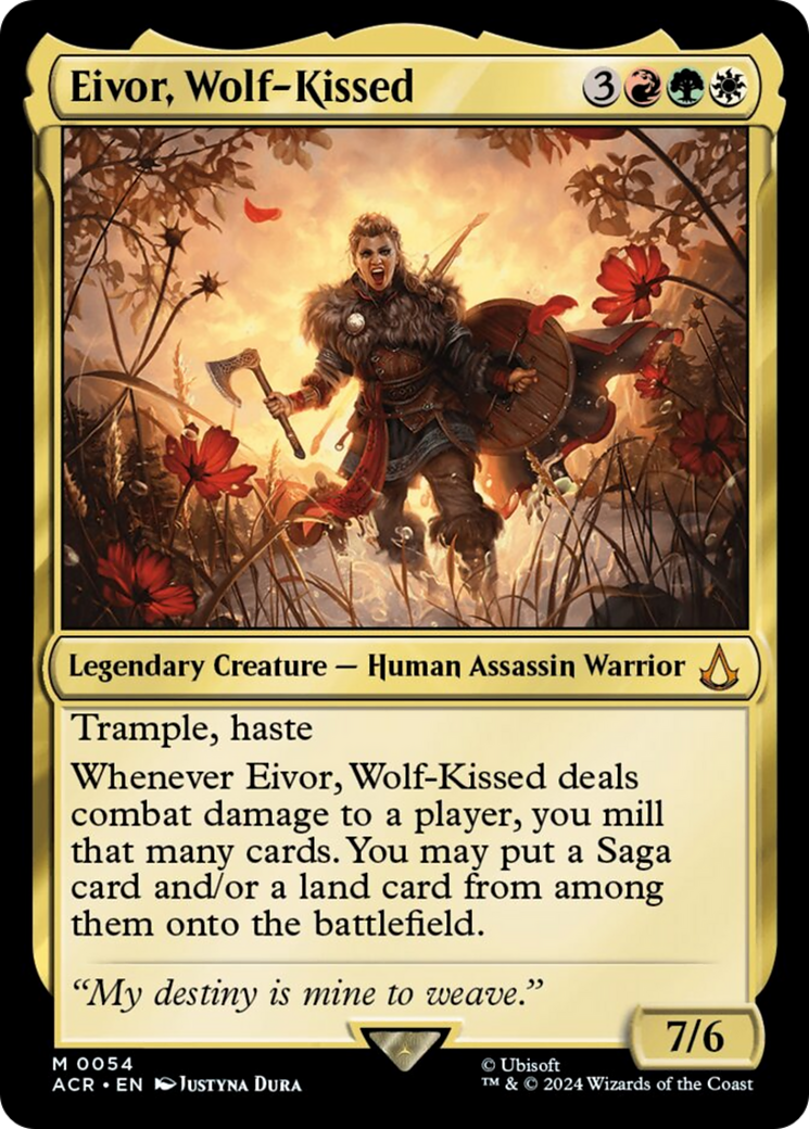 Eivor, Wolf-Kissed [Assassin's Creed] MTG Single Magic: The Gathering    | Red Claw Gaming