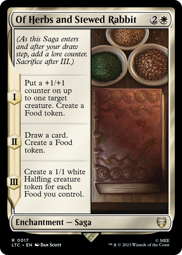 Of Herbs and Stewed Rabbit [The Lord of the Rings: Tales of Middle-Earth Commander] MTG Single Magic: The Gathering | Red Claw Gaming