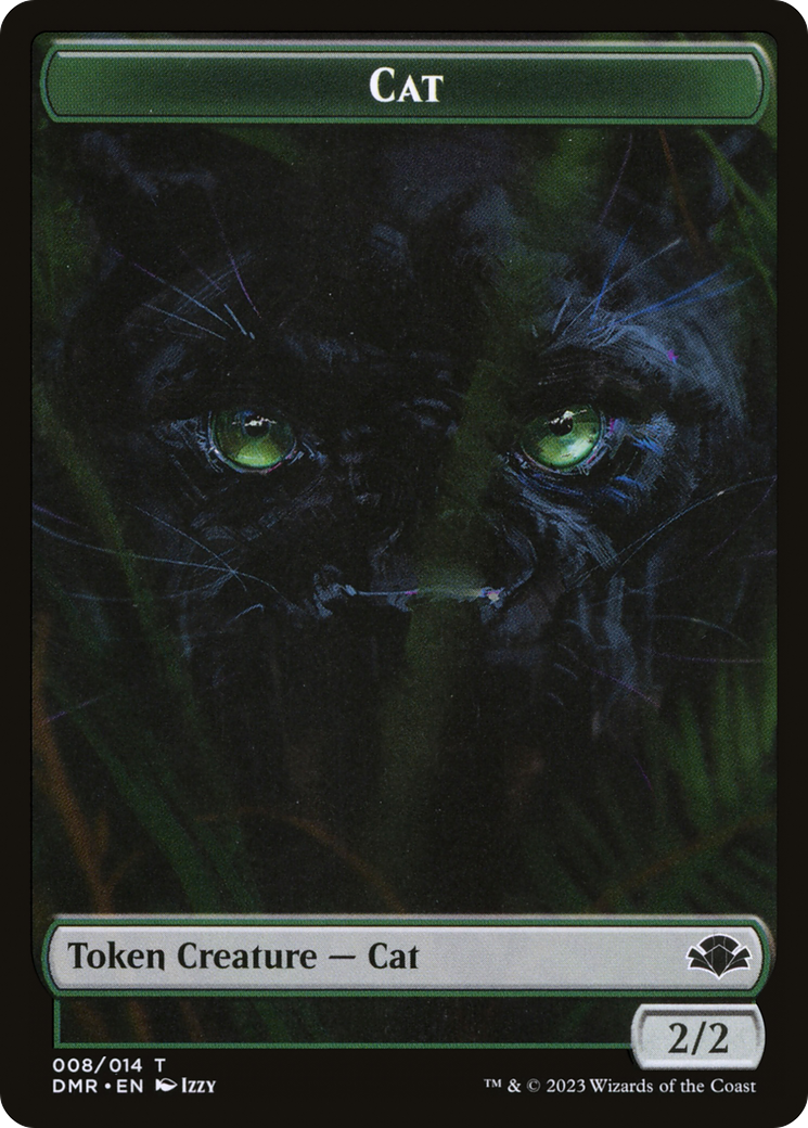 Cat Token (008) [Dominaria Remastered Tokens] MTG Single Magic: The Gathering    | Red Claw Gaming