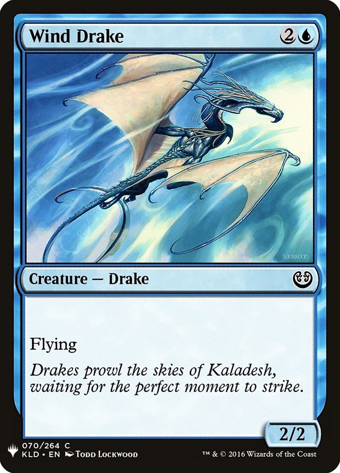 Wind Drake [Mystery Booster] MTG Single Magic: The Gathering    | Red Claw Gaming