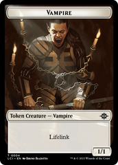 Emblem - Sorin, Lord of Innistrad // Vampire (0004) Double-Sided Token [The Lost Caverns of Ixalan Commander Tokens] MTG Single Magic: The Gathering    | Red Claw Gaming