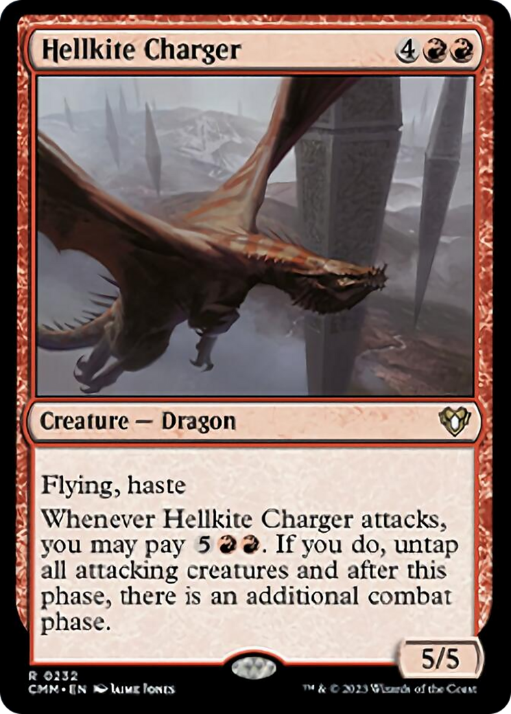 Hellkite Charger [Commander Masters] MTG Single Magic: The Gathering    | Red Claw Gaming