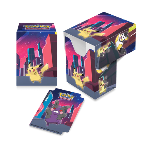 Gallery Series Shimmering Skyline Full-View Deck Box for Pokémon Deck Boxes Ultra Pro    | Red Claw Gaming