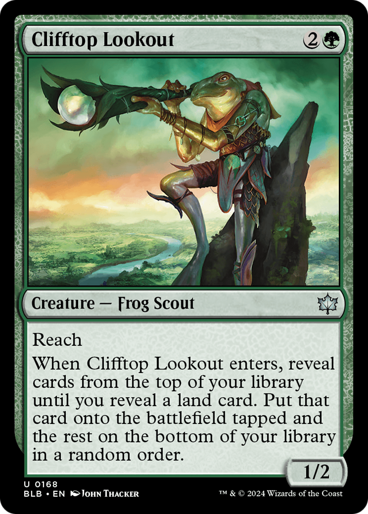 Clifftop Lookout [Bloomburrow] MTG Single Magic: The Gathering    | Red Claw Gaming