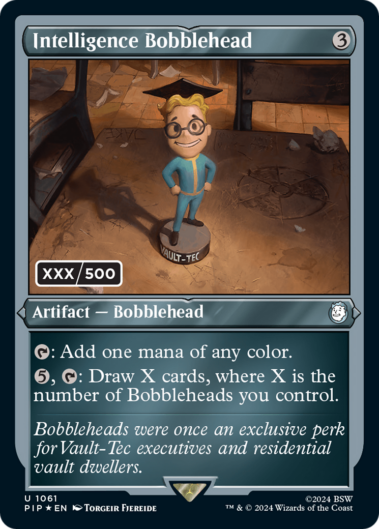 Intelligence Bobblehead (Serialized) [Fallout] MTG Single Magic: The Gathering    | Red Claw Gaming