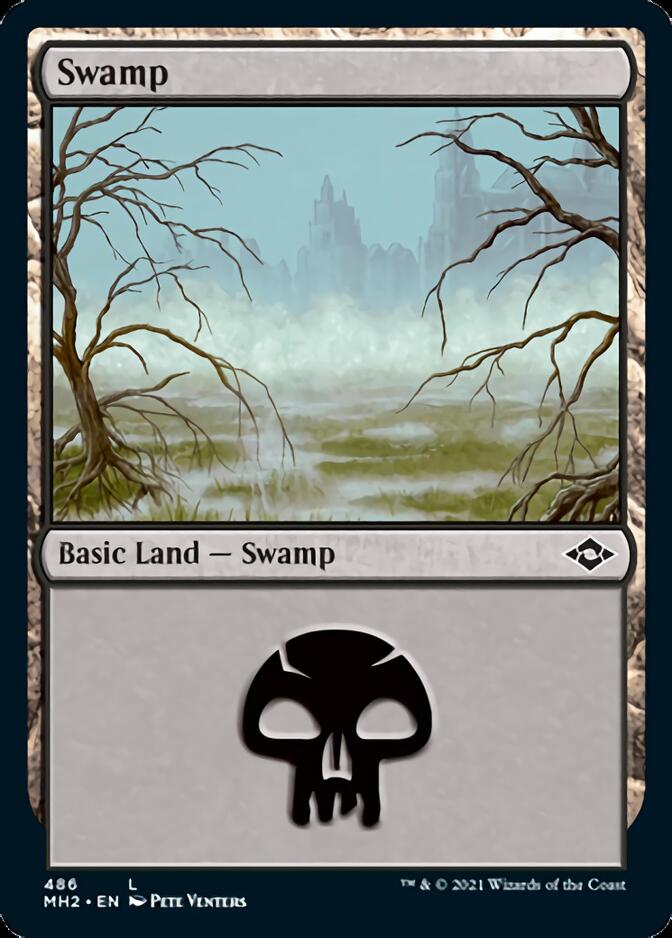 Swamp (486) [Modern Horizons 2] MTG Single Magic: The Gathering    | Red Claw Gaming