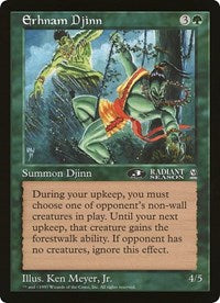 Erhnam Djinn (Oversized) [Oversize Cards] MTG Single Magic: The Gathering    | Red Claw Gaming