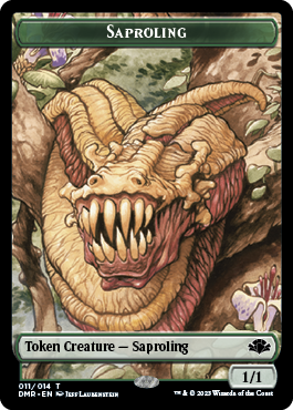 Saproling Token [Dominaria Remastered Tokens] MTG Single Magic: The Gathering    | Red Claw Gaming