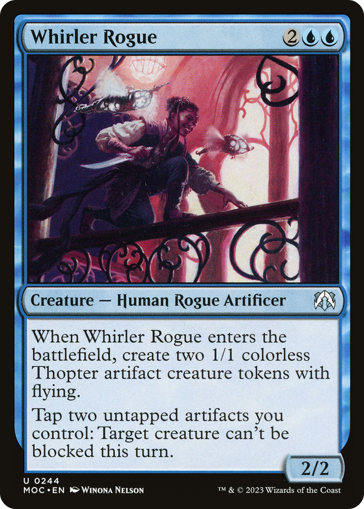 Whirler Rogue [March of the Machine Commander] MTG Single Magic: The Gathering | Red Claw Gaming