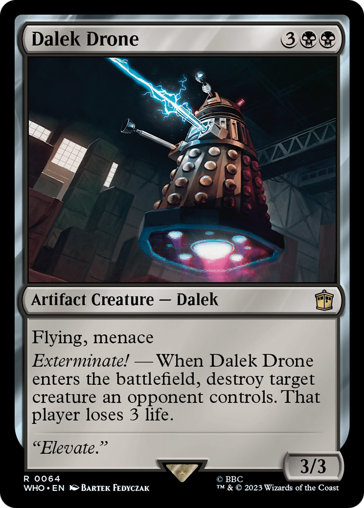 Dalek Drone [Doctor Who] MTG Single Magic: The Gathering    | Red Claw Gaming